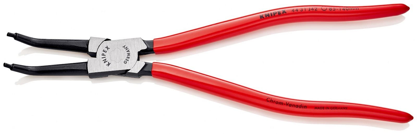 Knipex klešta za unutrašnje sigurnosne prstenove kriva 310mm 44 31 J42 - slika 2