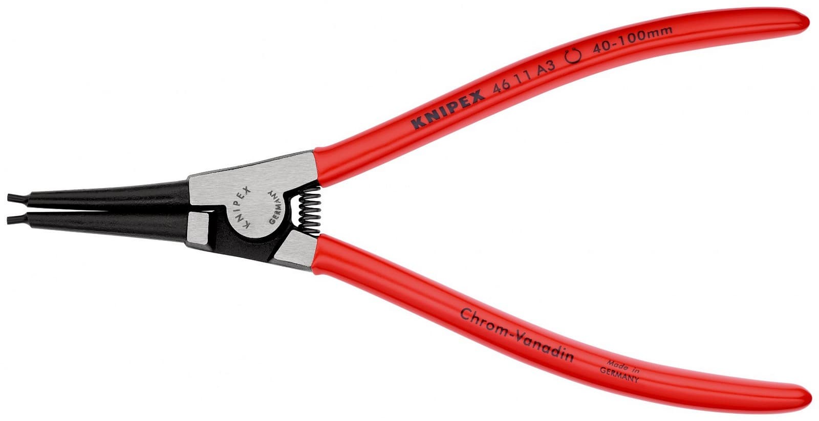 Knipex klešta za spoljašnje sigurnosne prstenove 210mm 46 11 A3 - slika 3