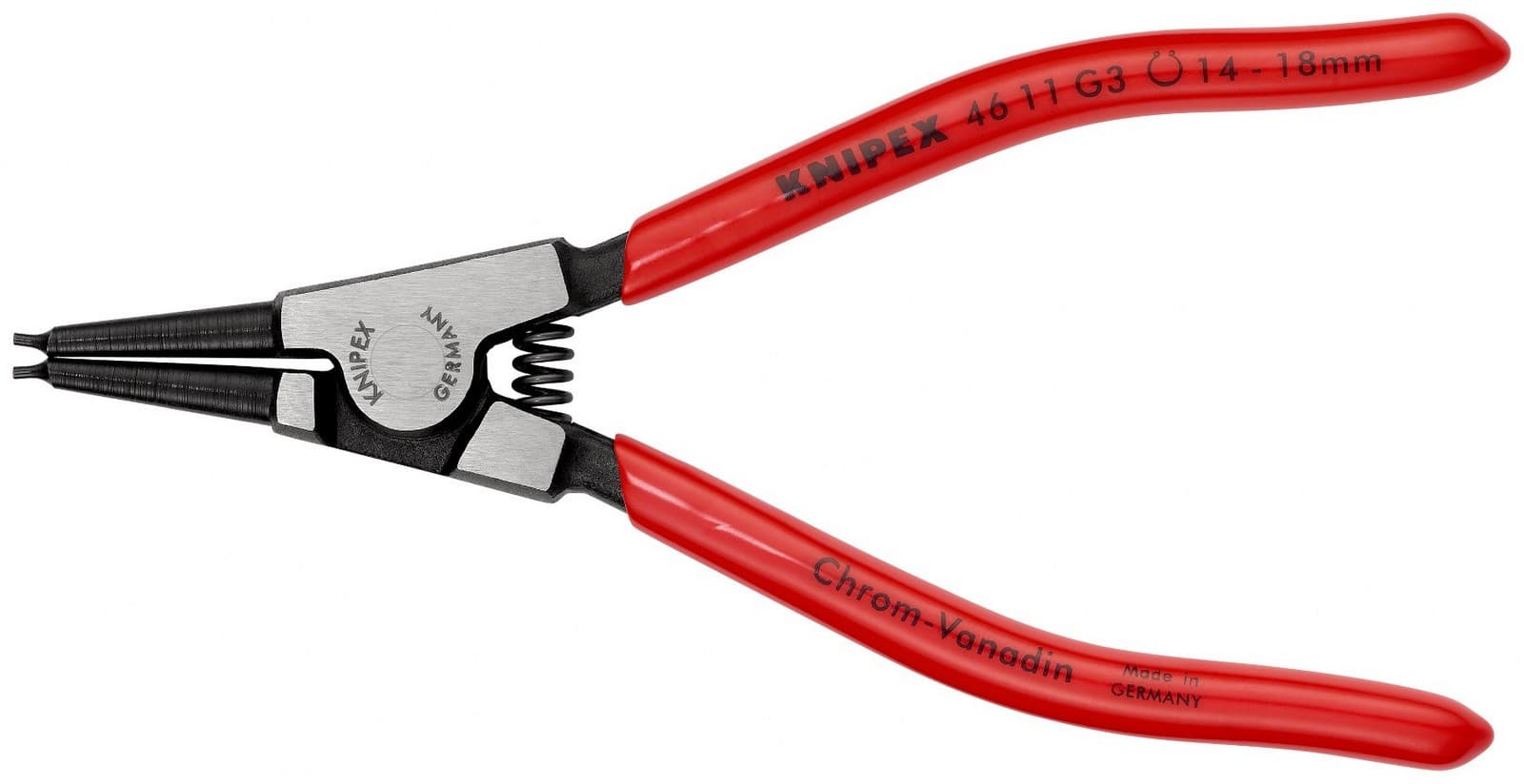 Knipex klešta za pričvrsne sigurnosne prstenove 140mm 46 11 G3 - slika 3