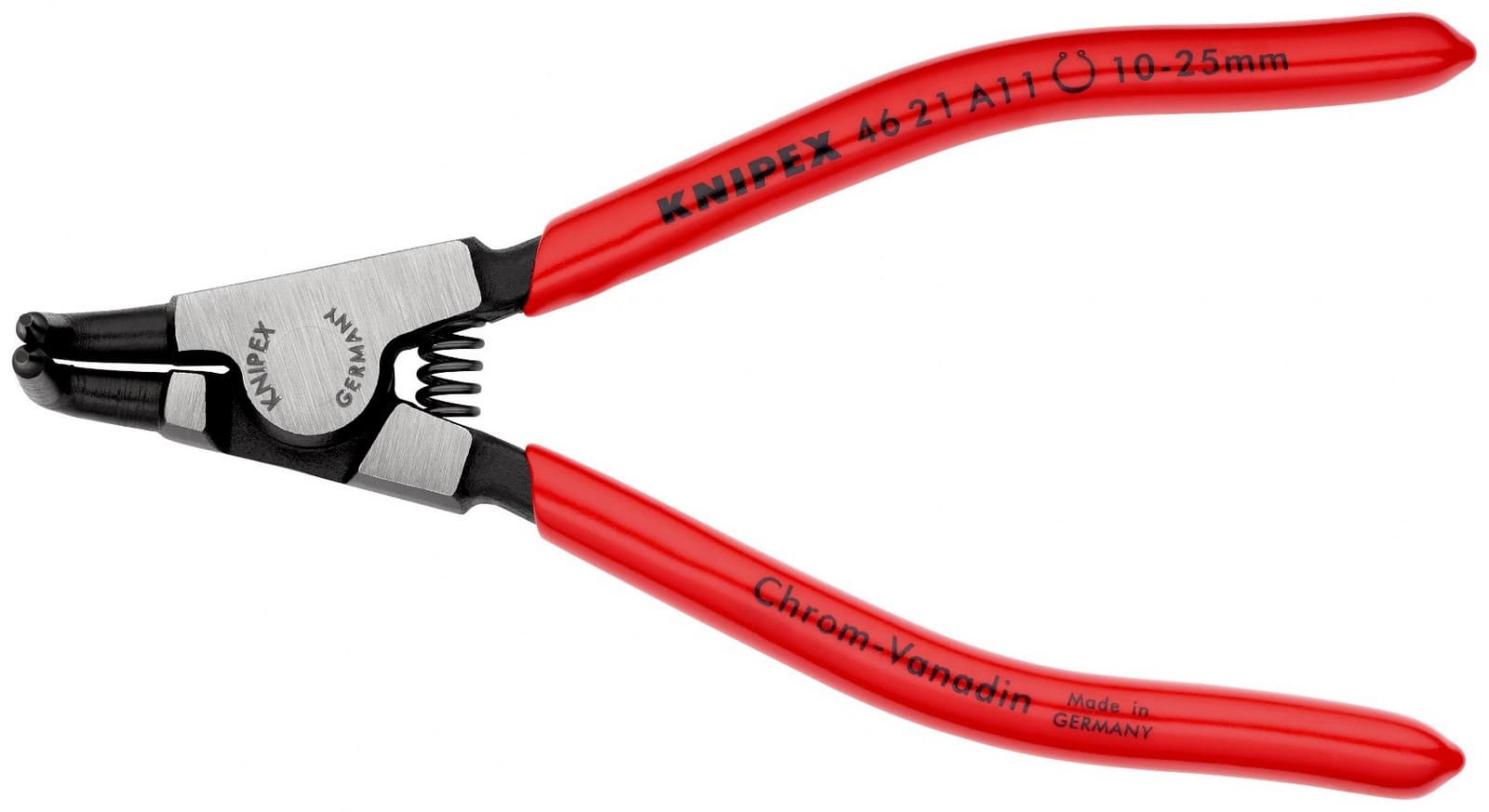Knipex klešta za spoljašnje sigurnosne prstenove kriva 125mm 46 21 A11 - slika 3