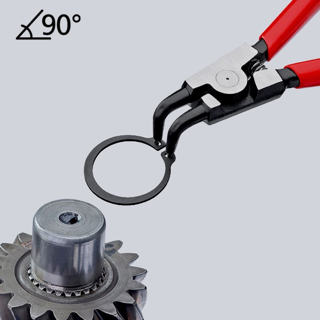 Knipex klešta za spoljašnje sigurnosne prstenove kriva 170mm 46 21 A21 - slika 5