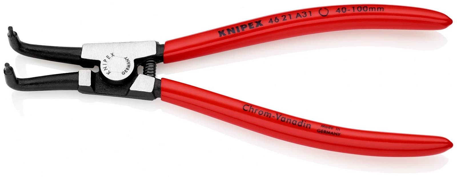 Knipex klešta za spoljašnje sigurnosne prstenove kriva 200mm 46 21 A31 - slika 2