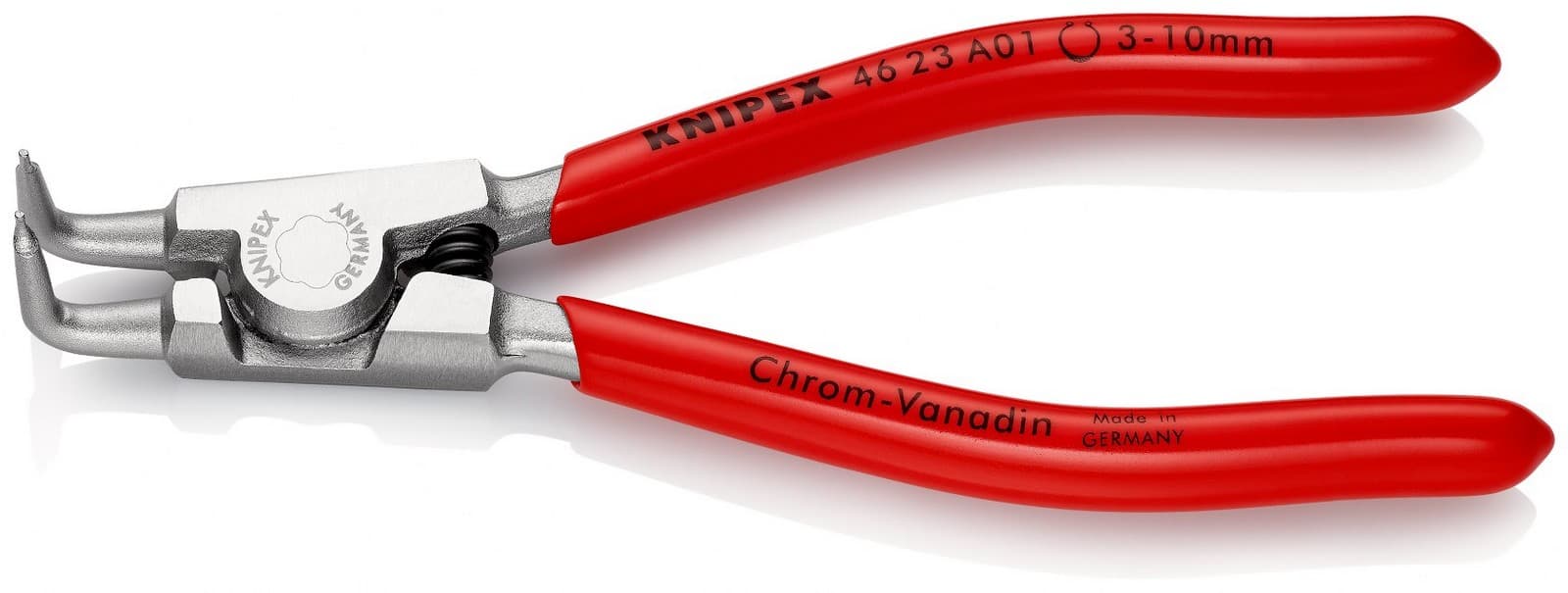 Knipex klešta za spoljašnje sigurnosne prstenove kriva 125mm 46 23 A01 - slika 2