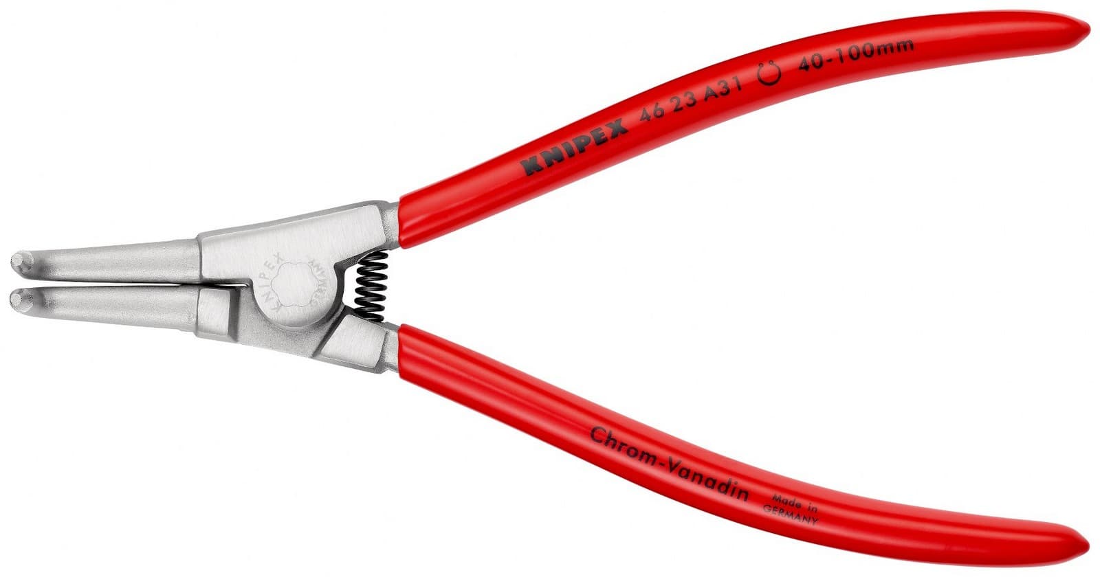 Knipex klešta za spoljašnje sigurnosne prstenove kriva 200mm 46 23 A31 - slika 3