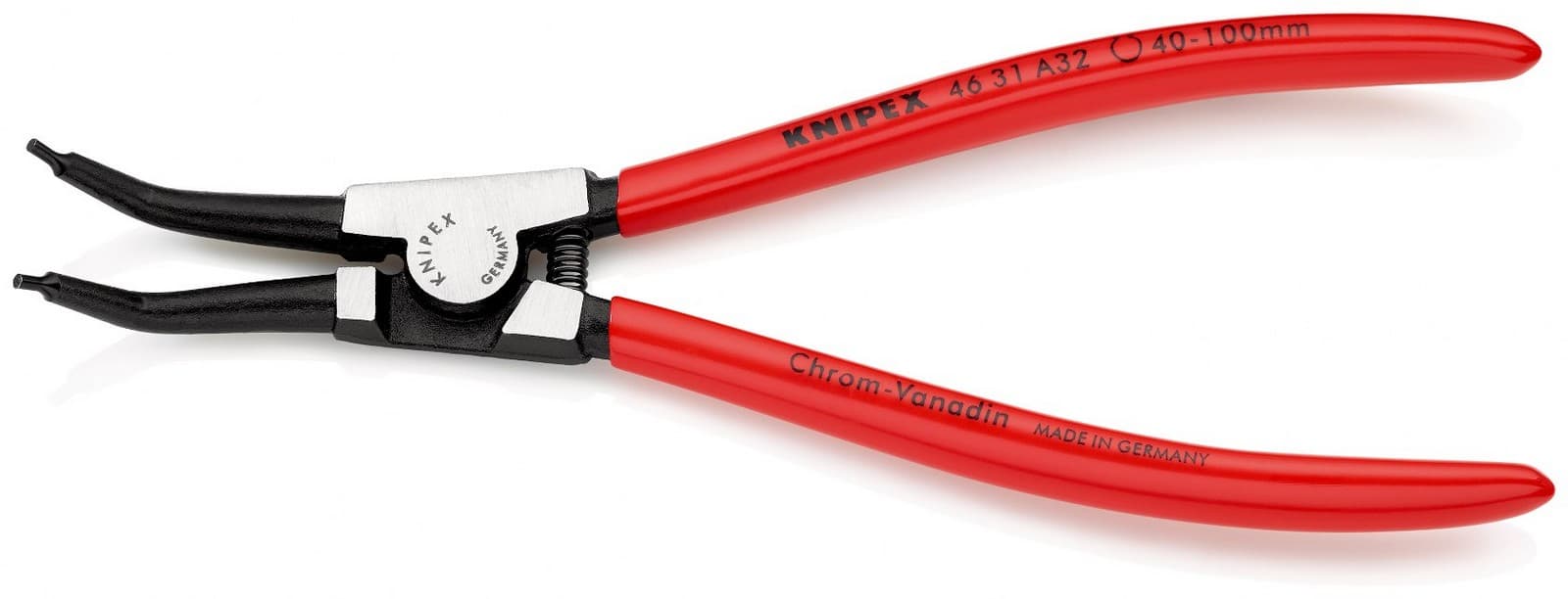 Knipex klešta za spoljašnje sigurnosne prstenove kriva 210mm 46 31 A32 - slika 2