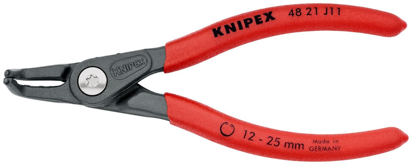 Knipex 48 21 J11 SB Precizna klešta za sigurnosne unutrašnje prstenove 130 mm  - slika 3