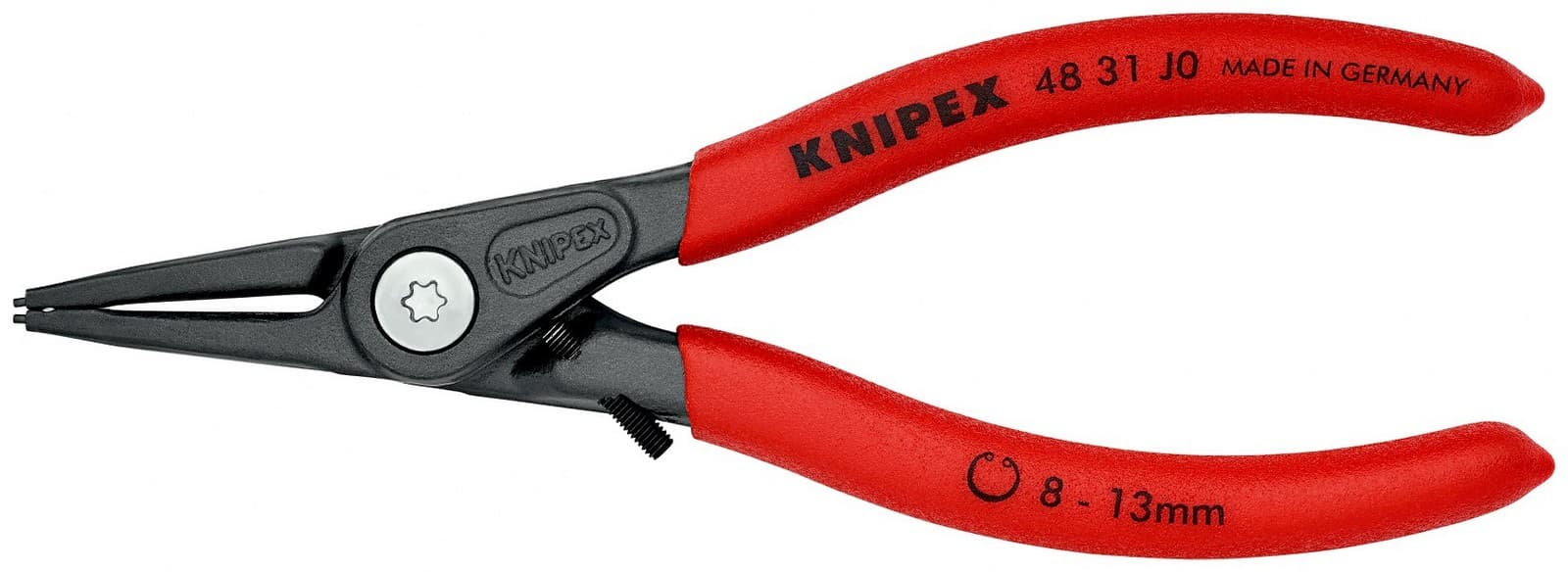 Knipex precizna klešta za unutrašnje sigurnosne prstenove sa graničnikom 140mm 48 31 J0 - slika 3