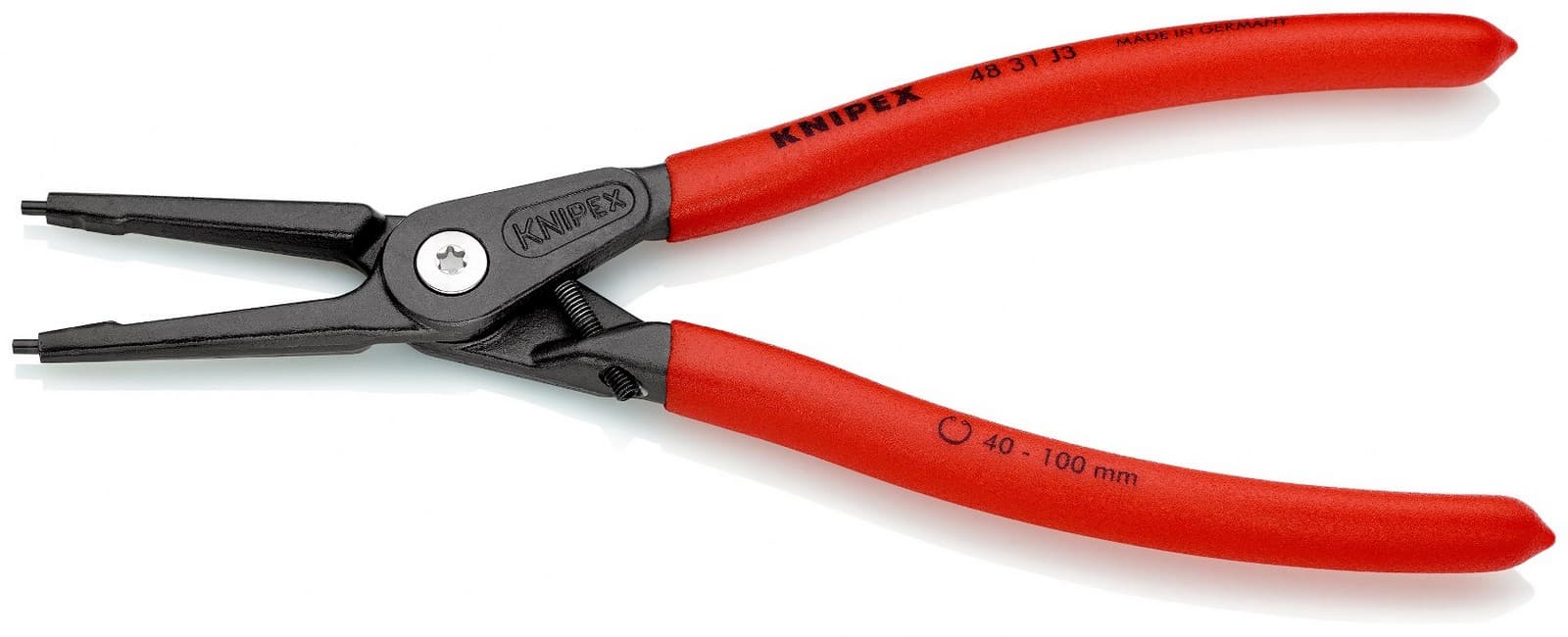 Knipex precizna klešta za unutrašnje sigurnosne prstenove sa graničnikom 225mm 48 31 J3 - slika 2