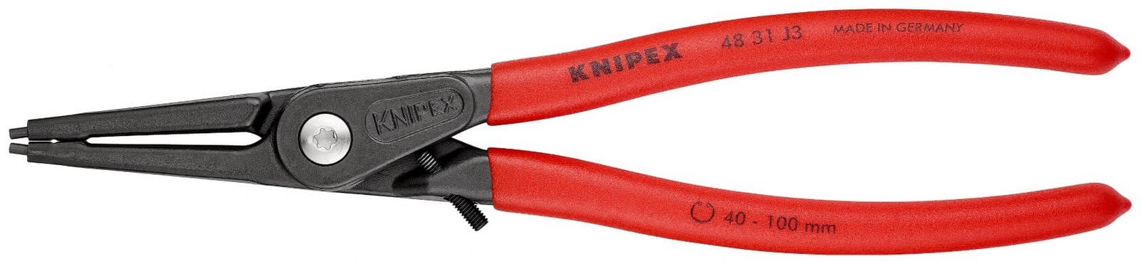 Knipex precizna klešta za unutrašnje sigurnosne prstenove sa graničnikom 225mm 48 31 J3 - slika 3