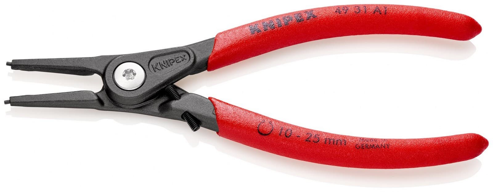 Knipex precizna klešta za spoljašnje sigurnosne prstenove sa graničnikom 140mm 49 31 A1 - slika 3
