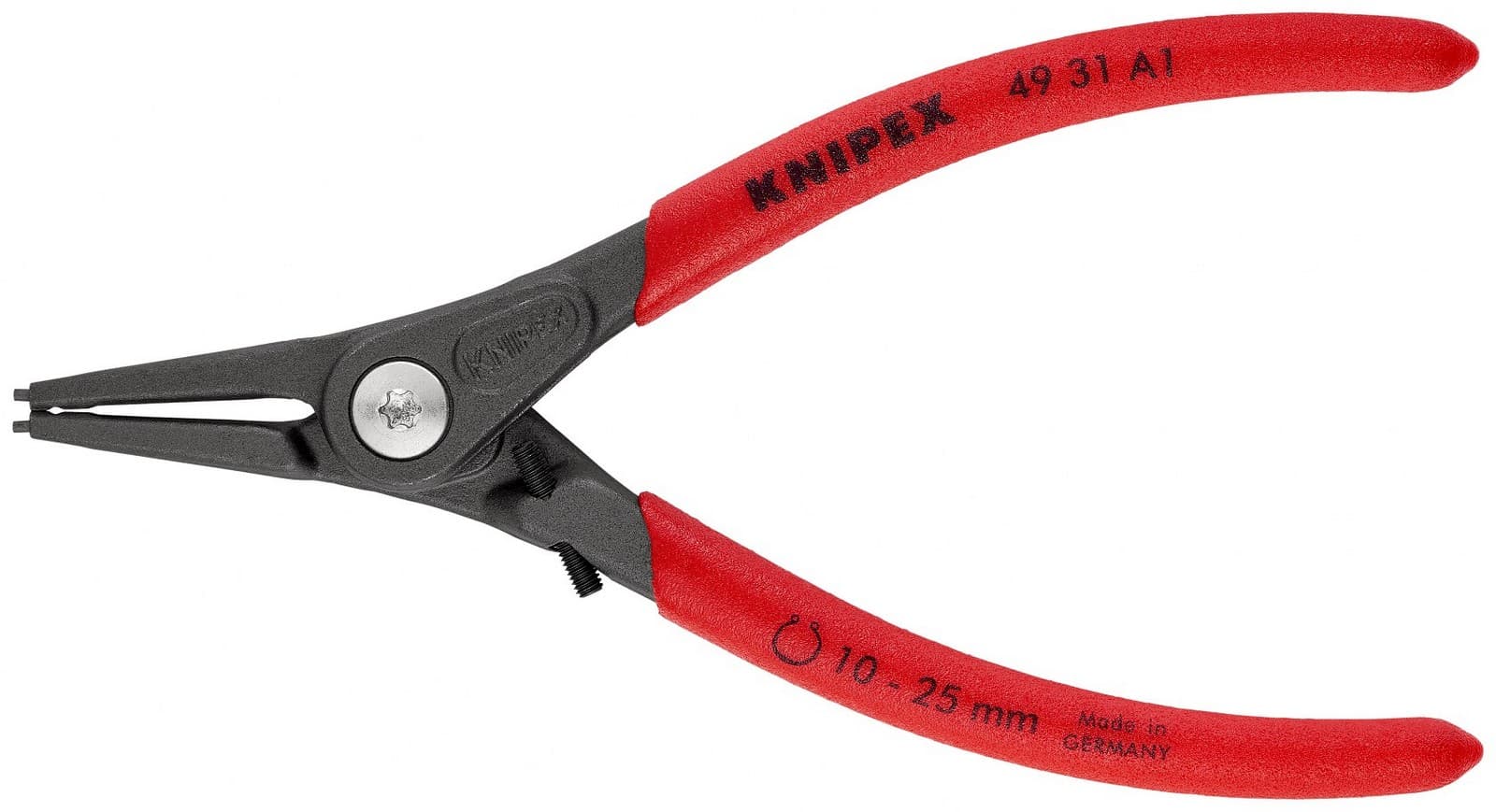Knipex precizna klešta za spoljašnje sigurnosne prstenove sa graničnikom 140mm 49 31 A1 - slika 4
