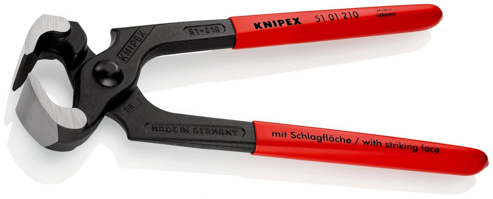 Knipex stolarska klešta - čekić 210mm 51 01 210 - slika 3