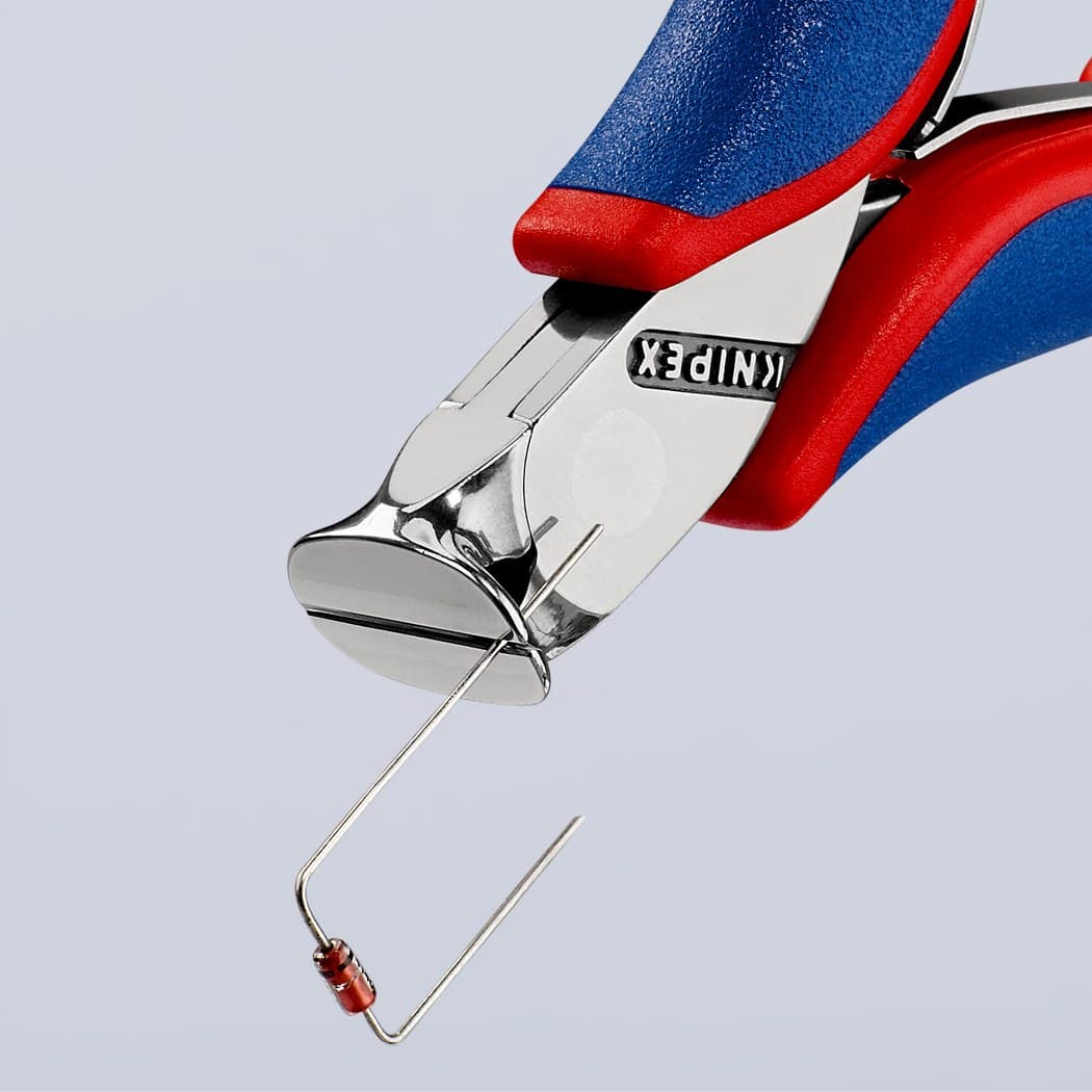 Knipex sečice čeone za elektroniku 115mm 64 02 115 - slika 4