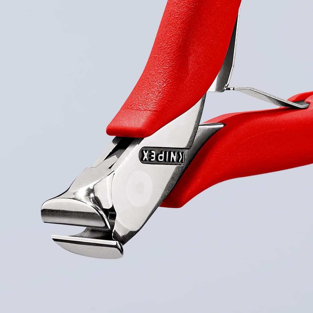 Knipex sečice čeone za elektroniku 115mm 64 11 115 - slika 5