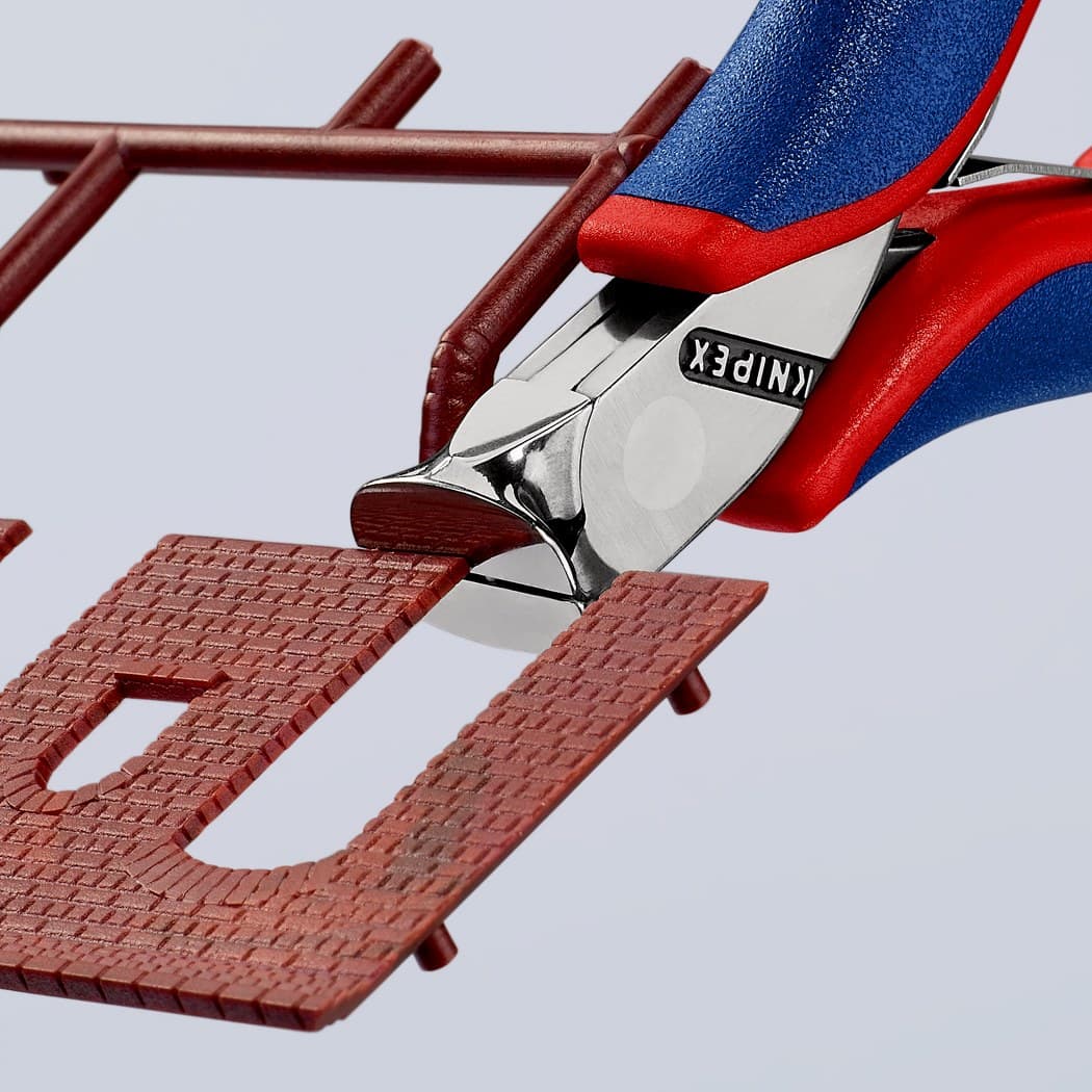 Knipex sečice čeone za elektroniku 115mm 64 12 115 - slika 4