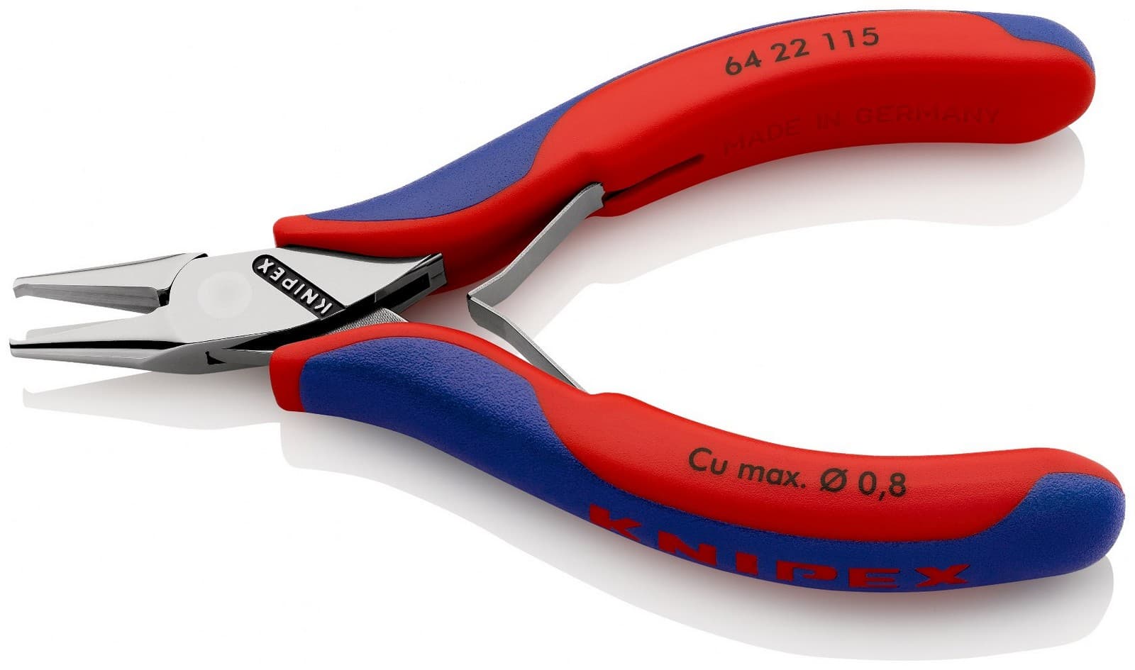 Knipex sečice čeone za elektroniku 115mm 64 22 115 - slika 2