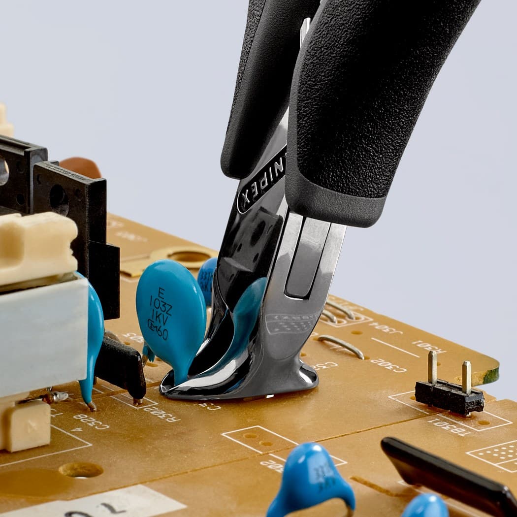 Knipex klešta za čeono sečenje za elektroniku ESD 120 mm 64 32 120 ESD - slika 5