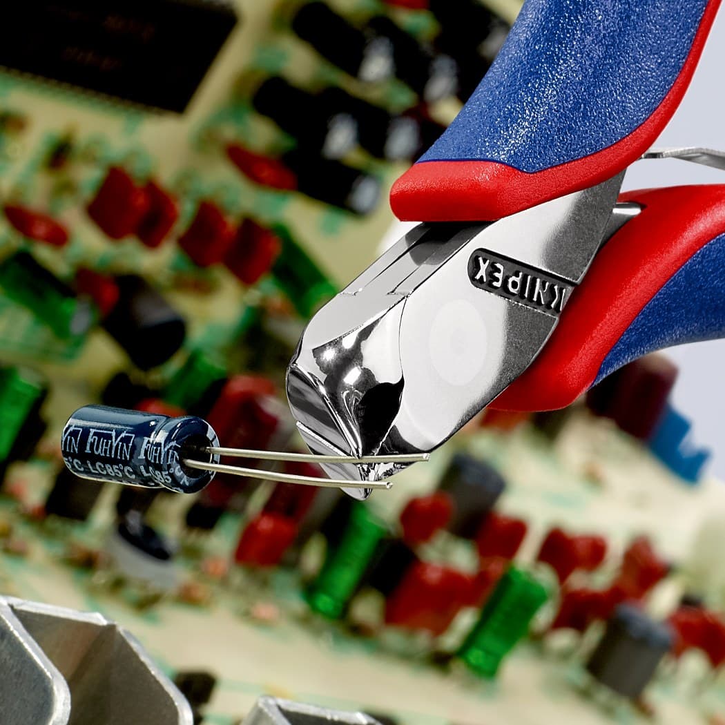 Knipex sečice čeone za elektroniku 115mm 64 42 115 - slika 5