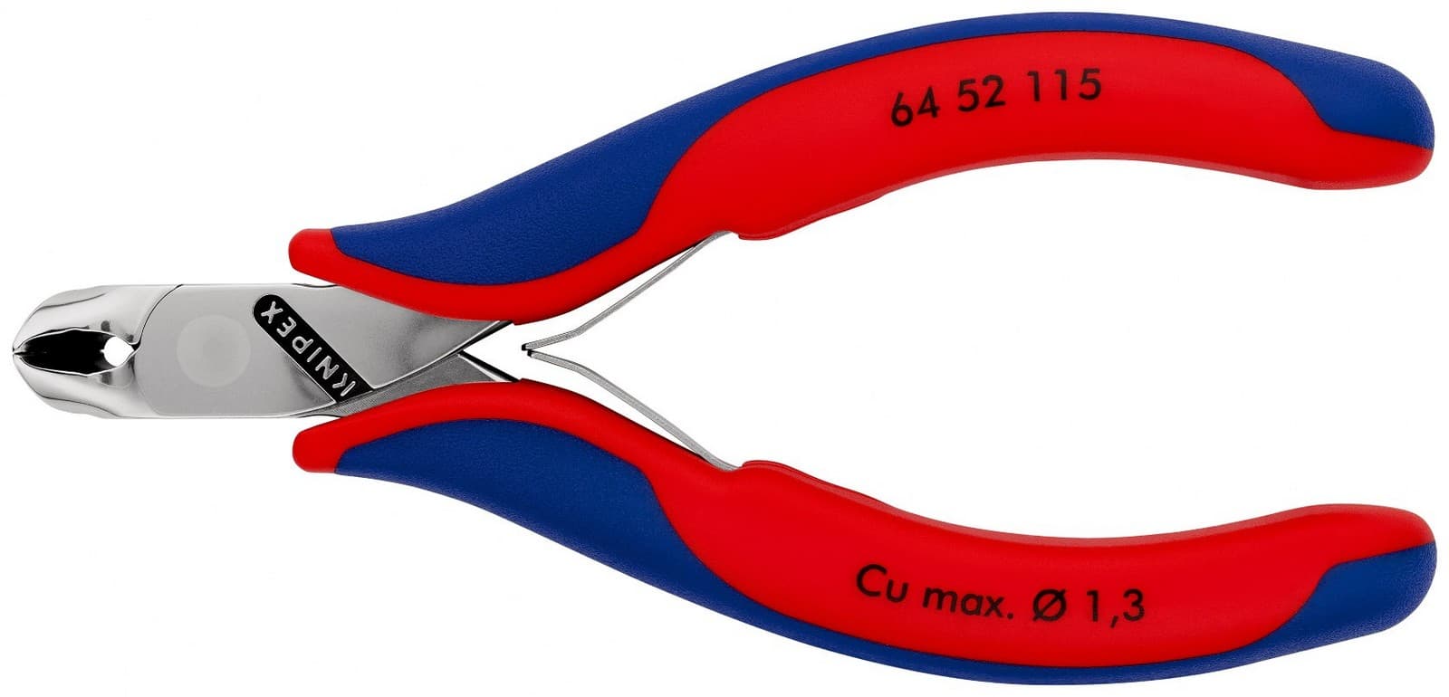 Knipex sečice čeone za elektroniku 115mm 64 52 115 - slika 3