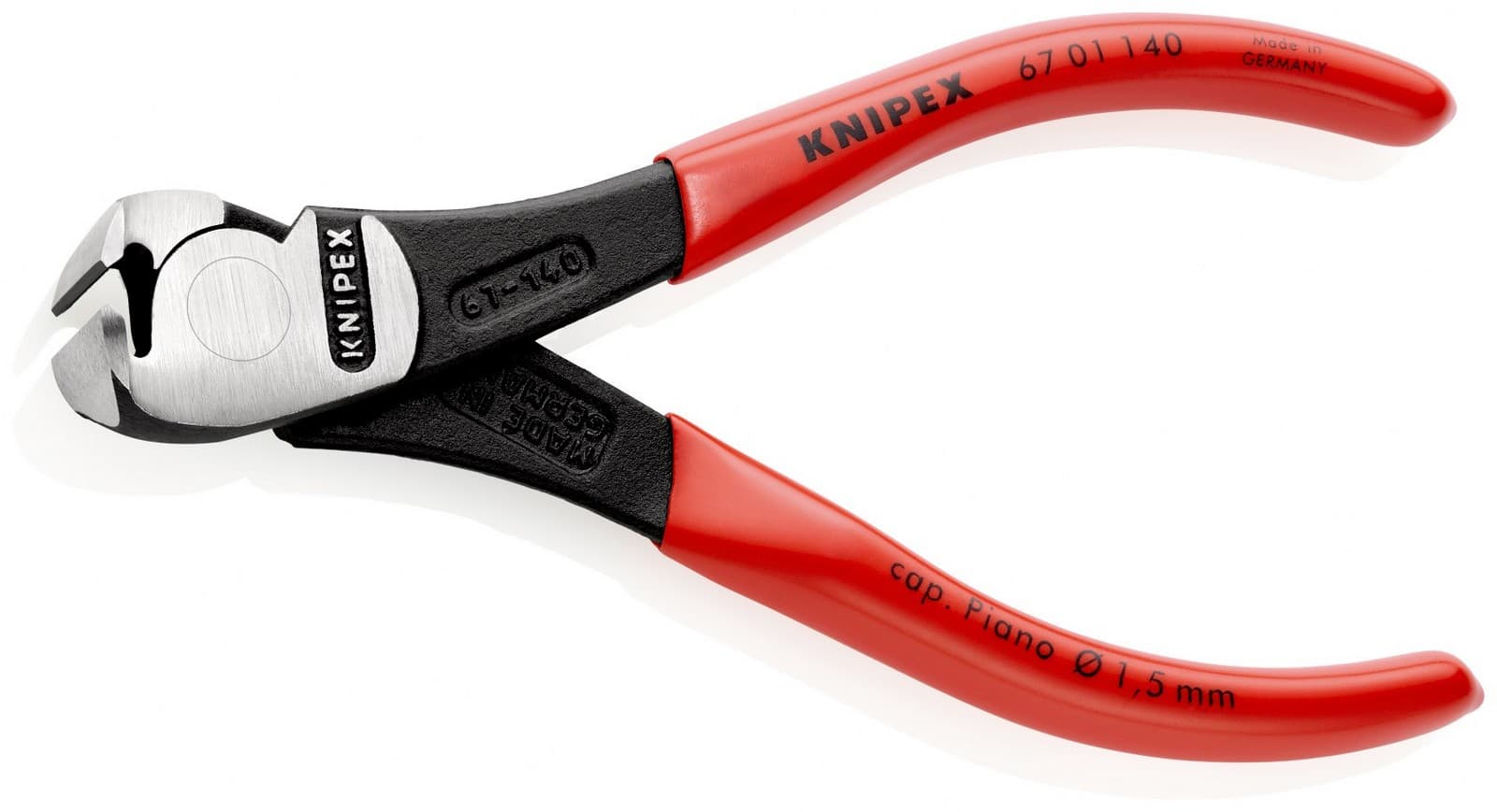 Knipex 67 01 140 SB Čeone sečice ojačane 140 mm  - slika 2