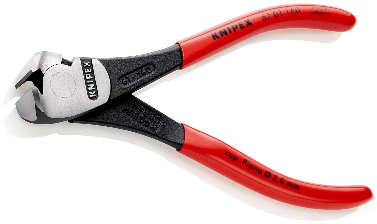 Knipex sečice čeone ojačane 160mm 67 01 160 - slika 3