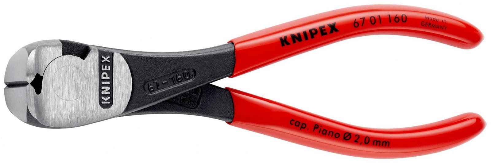 Knipex sečice čeone ojačane 160mm 67 01 160 - slika 4