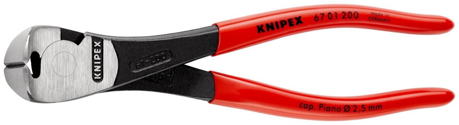 Knipex 67 01 200 SB Čeone sečice ojačana 200 mm  - slika 4