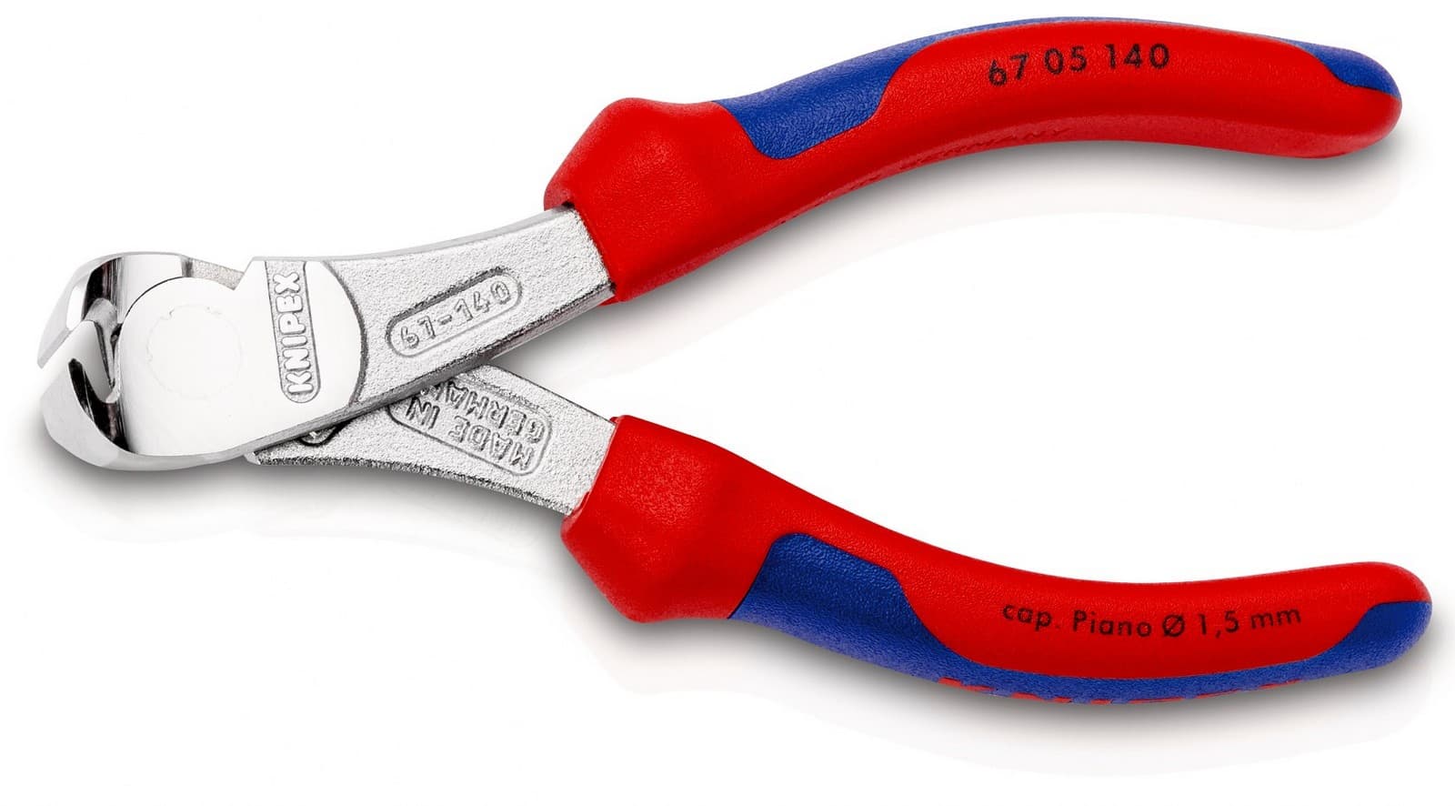 Knipex sečice čeone ojačane 140mm 67 05 140 - slika 3