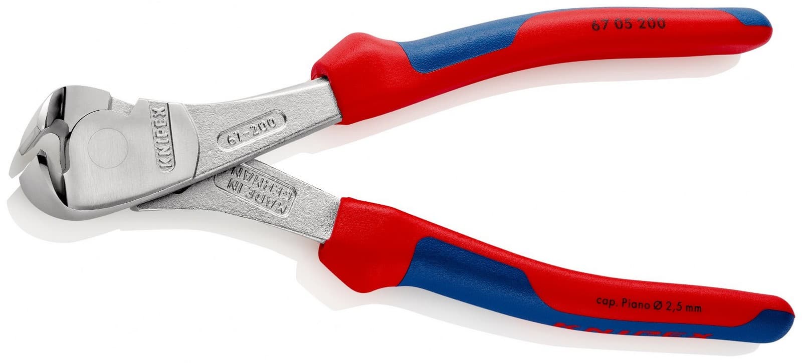 Knipex sečice čeone ojačane 200mm 67 05 200 - slika 3