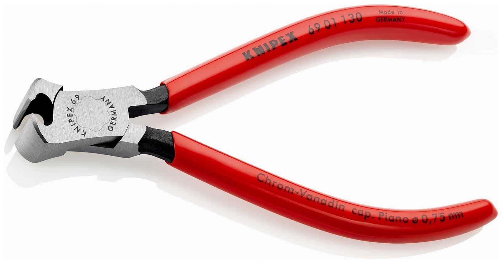 Knipex sečice čeone mehaničarske 130mm 69 01 130 - slika 2