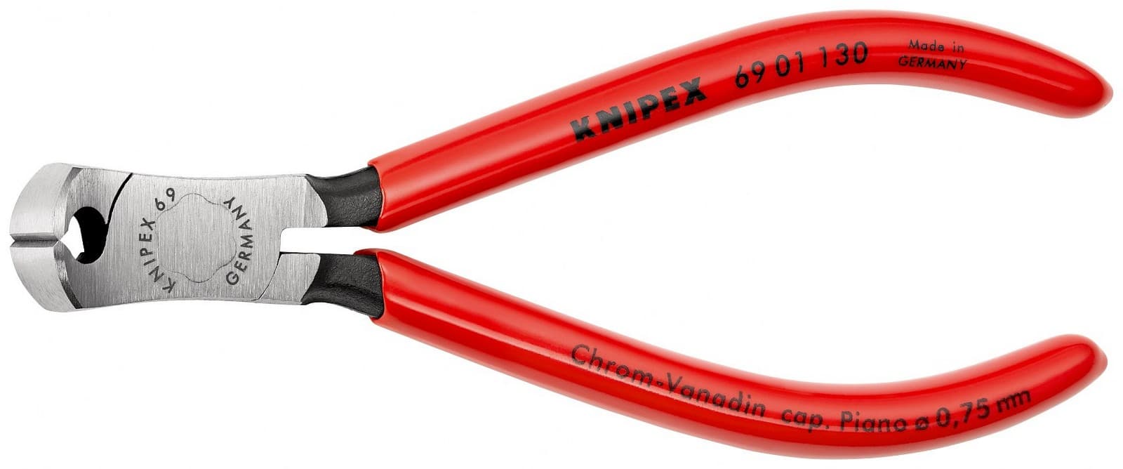 Knipex sečice čeone mehaničarske 130mm 69 01 130 - slika 3