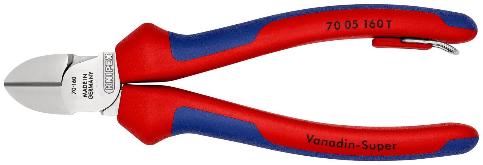 Knipex 70 05 160 T BK Bočne sečice, hromirane 160 mm  - slika 3
