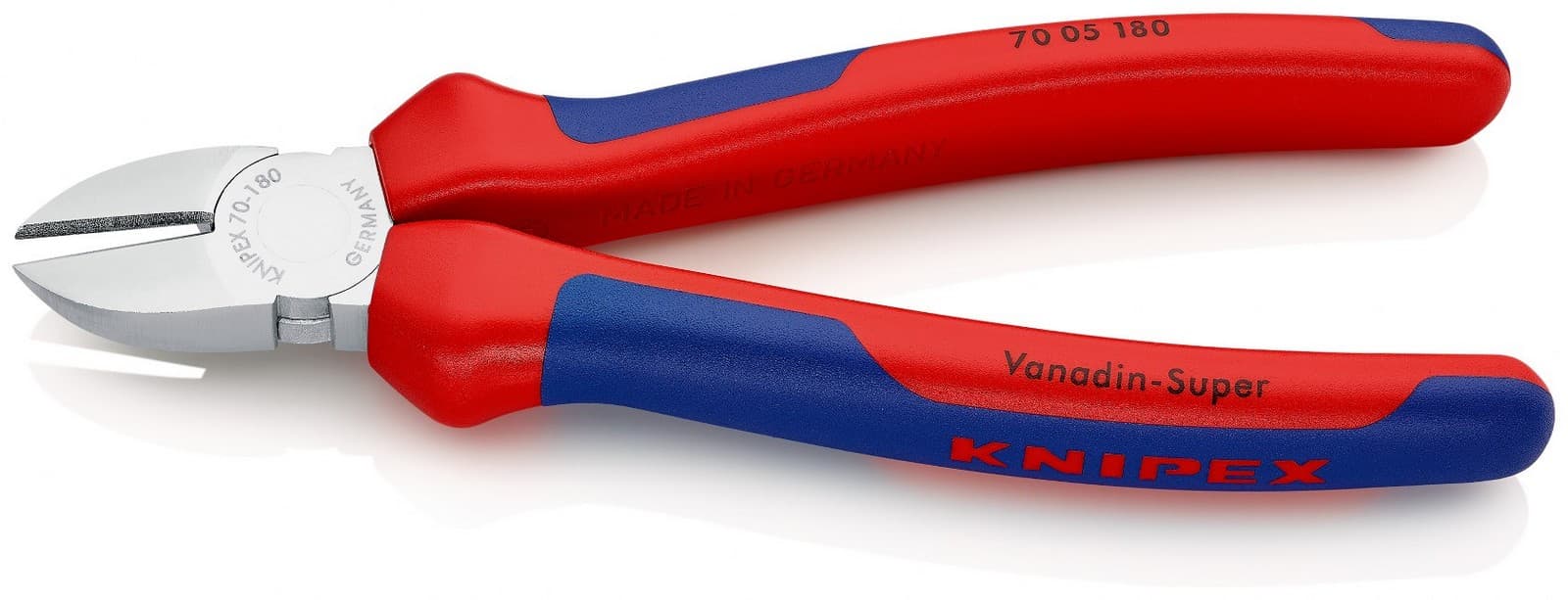 Knipex 70 05 180 SB Bočne sečice hromirane 180 mm  - slika 2