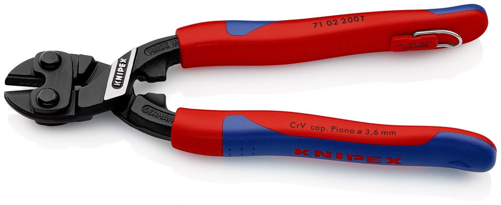 Knipex 71 02 200 T BK CoBolt® sečice, 200 mm  - slika 3