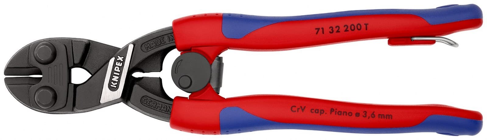 Knipex sečice CoBolt® 200mm sa mogućnošću kačenja 71 32 200 T - slika 3