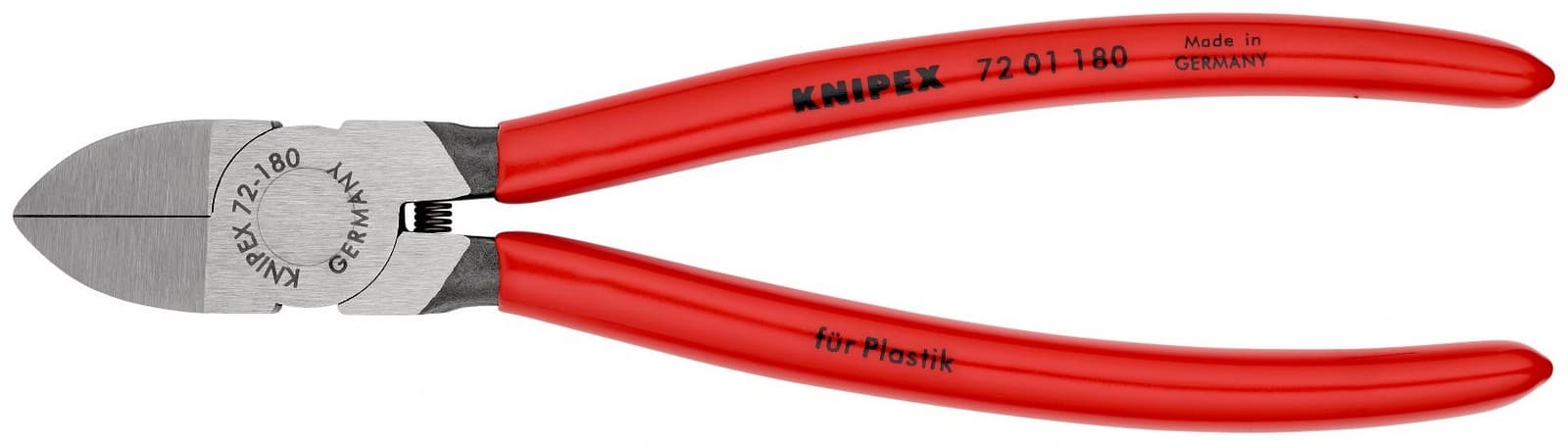 Knipex sečice kose za plastiku 180mm 72 01 180 - slika 3