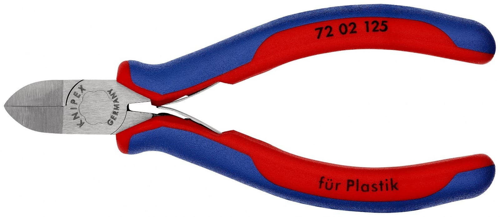 Knipex sečice kose za plastiku 125mm 72 02 125 - slika 4