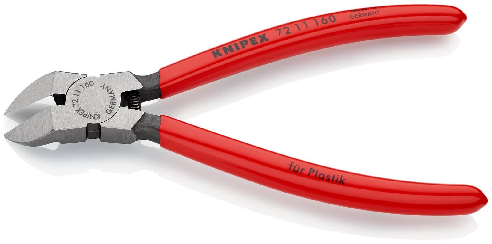 Knipex sečice kose za plastiku pod uglom od 45° 160mm 72 11 160 - slika 3