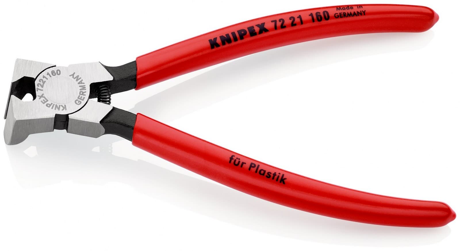 Knipex sečice kose za plastiku pod uglom od 85° 160mm 72 21 160 - slika 3