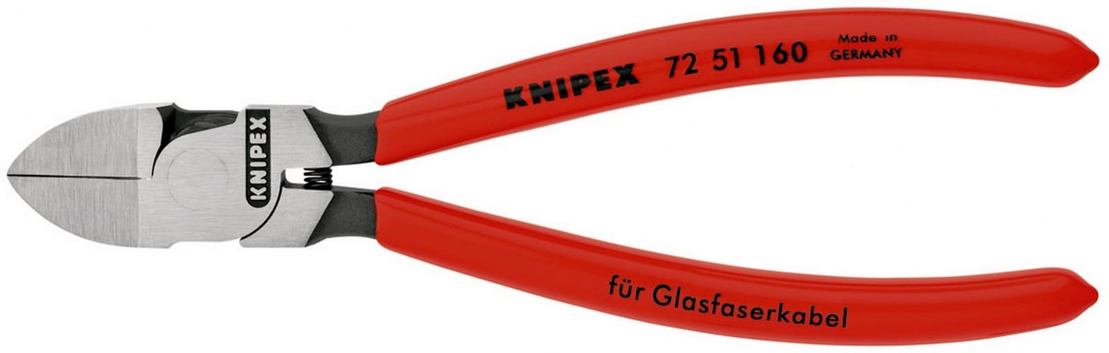 Knipex klešta za bočno sečenje optičkog kabla 160mm 72 51 160 - slika 2