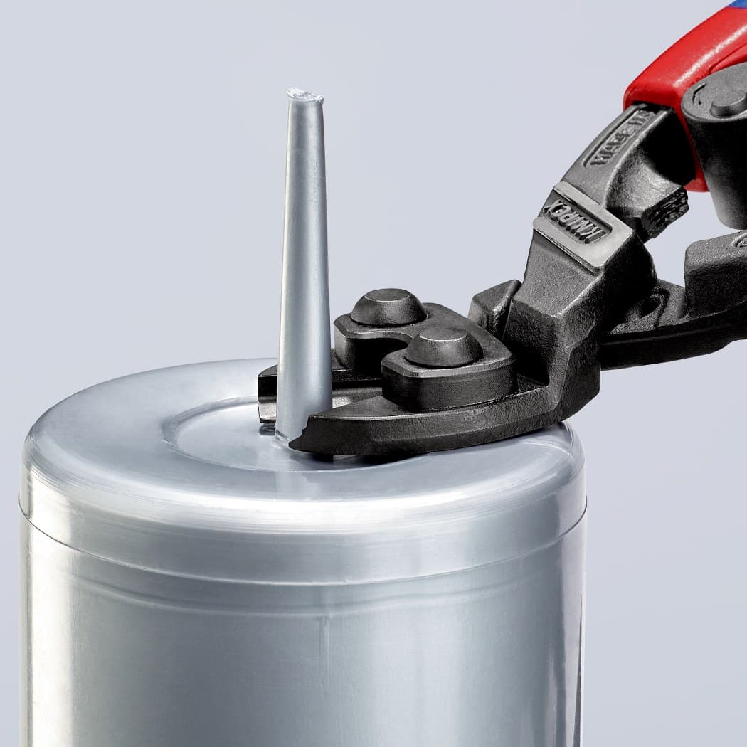 Knipex snažne sečice za meke metale i plastiku savijene 200mm 72 62 200 - slika 8