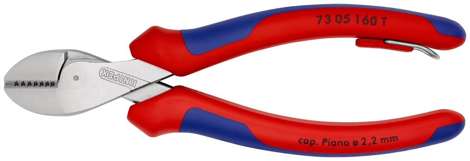 Knipex 73 05 160 T BK X-Cut® Kompaktne Bočne sečice, hromirane 160 mm  - slika 7