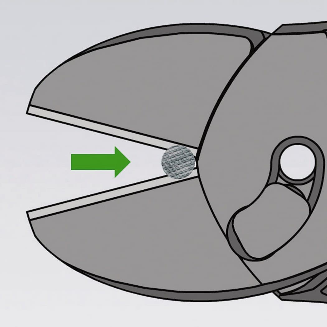 Knipex kose sečice visokih performansi TwinForce® 180mm 73 72 180 - slika 5