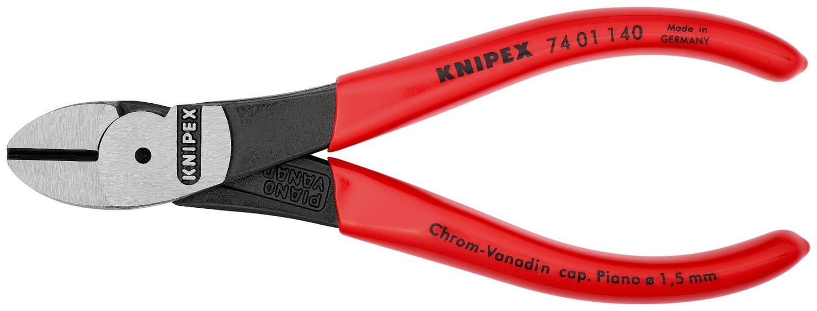 Knipex 74 01 140 SB Bočne sečice ojačane 140 mm  - slika 3