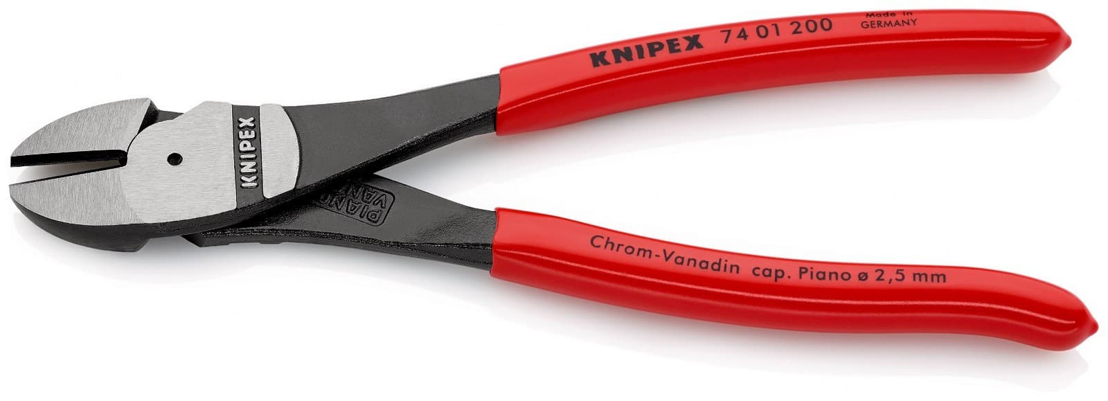 Knipex 74 01 200 SB Bočne sečice ojačane 200 mm  - slika 4