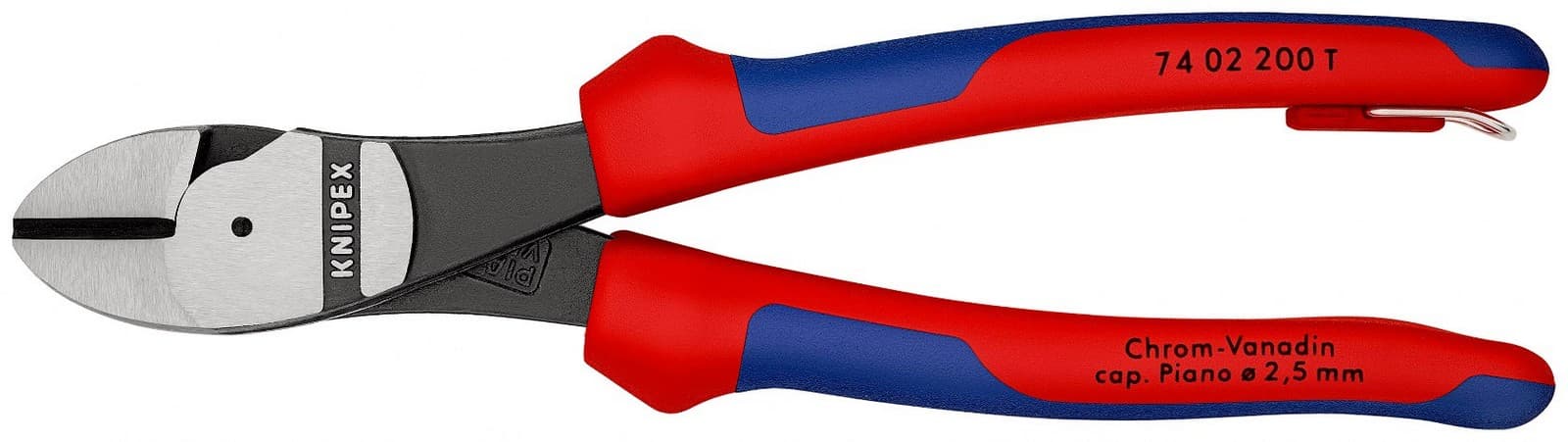 Knipex 74 02 200 T BK Bočne sečice ojačane, 200 mm  - slika 5