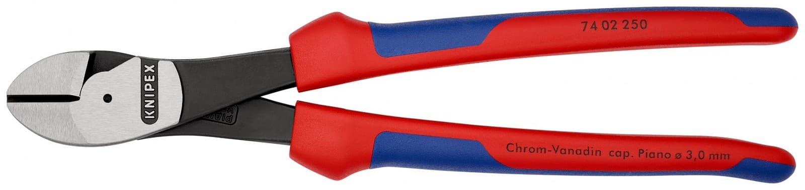 Knipex 74 02 250 SB Bočne sečice ojačane 250 mm  - slika 5