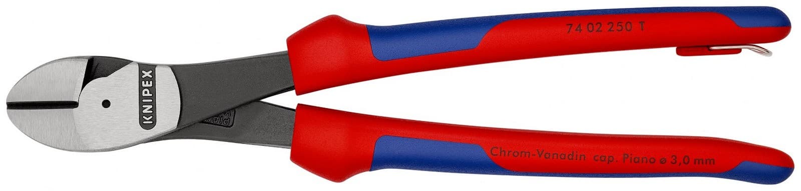Knipex 74 02 250 T BK Bočne sečice ojačane, 250 mm  - slika 5