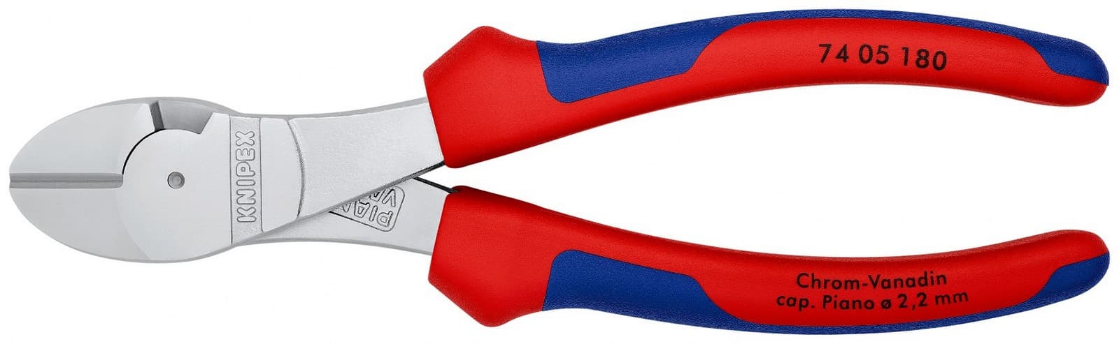 Knipex 74 05 180 SB Bočne sečice ojačane hromirana 180 mm  - slika 5