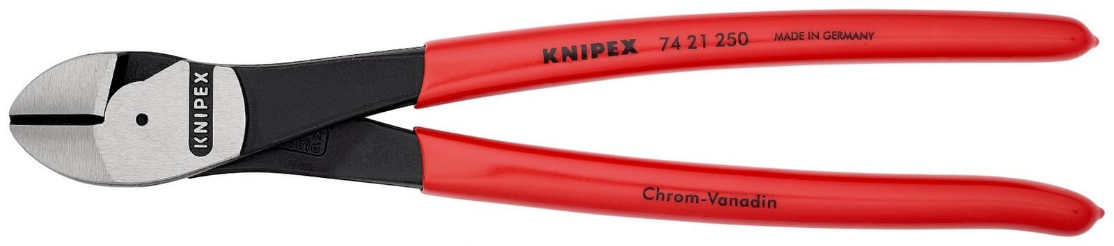 Knipex kose sečice ojačane pod uglom od 12° 250mm 74 21 250 - slika 5